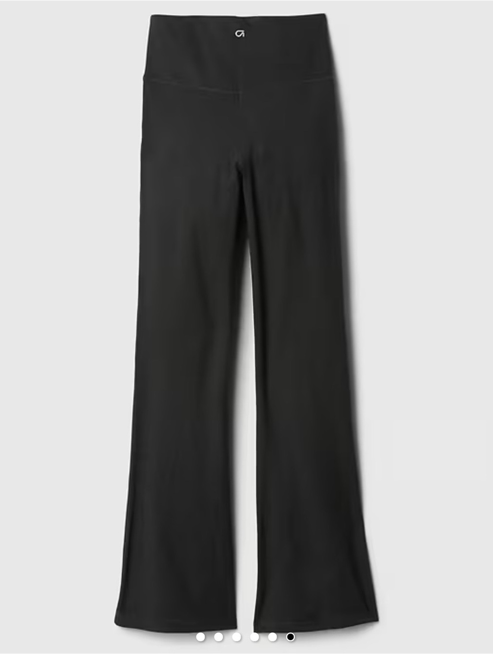 GapFit Sky High Flare Legging Pants Full Length- Black - L- NWT - Picture 2 of 12